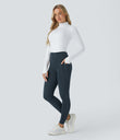 Halara UltraSculpt™ High Waisted Butt Lifting Tummy Control Pocket Shaping Workout Leggings - Carbon