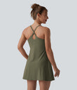 Softlyzero™ Plush Backless Active Dress-Easy Peezy Edition DD-F - Grass Grey Green