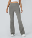 DayStretch High Waisted Pocket Flare Yoga Leggings - Silent Storm