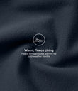 Halara Ultrasculpt™ Heat High Waisted Tummy Control Crossover Back Fleece Running Leggings with Pockets - Blueberry