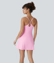 SoftlyZero™ Plush Backless Active Dress - Nosegay