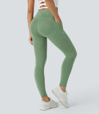 Halara UltraSculpt™ High Waisted Butt Lifting Tummy Control Pocket Shaping Workout Leggings - Kashmir
