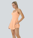 SoftlyZero™ Airy Backless Twisted Cool Touch Dance Active Dress-Easy Peezy Edition - Sunburst