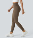 Halara UltraSculpt™ High Waisted Tummy Control Pocket Shaping Training Leggings - Thick Earthy Brown