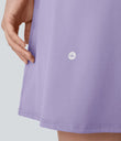 SoftlyZero™ Plush Backless Active Dress-Longer Length-Easy Peezy Edition - Lavender