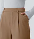 Halara Flex™ DayStretch High Waisted Pocket Work Flare Pants - Burro