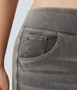 Black Iron Gray Denim