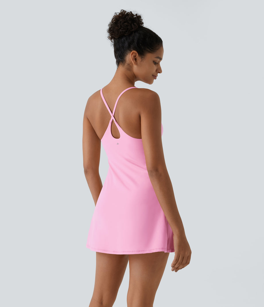 SoftlyZero™ Plush Backless Active Dress-Easy Peezy Edition - Nosegay