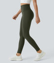 Halara UltraSculpt™ High Waisted Tummy Control Pocket Shaping Training Leggings - Deep Woodland Green