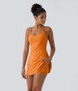 SoftlyZero™ Plush Backless Active Dress-Easy Peezy Edition - Sun Orange