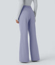 Halara Flex™ DayStretch High Waisted Pocket Work Flare Pants - Icelandic Blue