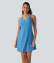 SoftlyZero™ Plush Active Dress-Longer Length-Easy Peezy Edition DD-F Cups - Bonnie Blue