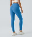 Halara UltraSculpt™ High Waisted Tummy Control Pocket Shaping Training Leggings - Vallarta Blue