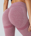 OneForm Seamless Flow High Waisted Booty Scrunch Leggings - Bridal Rose