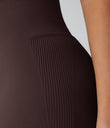 OneForm Seamless Flow High Waisted Booty Scrunch Leggings - Fudge
