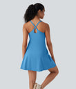 SoftlyZero™ Plush Active Dress-Longer Length-Easy Peezy Edition DD-F Cups - Bonnie Blue