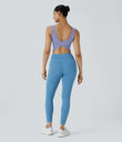 U Neck Crossover Barre Ballet Dance Tank Top A-D Cups - Baby Lavender
