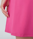 SoftlyZero™ Plush Backless Active Dress-Longer Length-Easy Peezy Edition - Fuchsia Purple