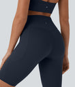 Halara UltraSculpt™ High Waisted Tummy Control Pocket Shaping Training Biker Shorts 9'' - Carbon