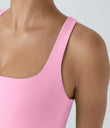 SoftlyZero™ Airy Square Neck Backless Crisscross Cropped Cool Touch Yoga Tank Top-UPF50+ - Nosegay