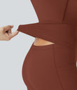 SoftlyZero™ Airy Backless Twisted Cool Touch Dance Active Dress-Easy Peezy Edition - Sequoia