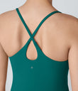 SoftlyZero™ Plush Backless Active Dress-Longer Length-Easy Peezy Edition - Quetzal Green