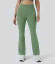 DayStretch High Waisted Crossover Flare Yoga Leggings - Kashmir
