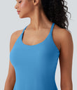 SoftlyZero™ Plush Active Dress-Longer Length-Easy Peezy Edition DD-F Cups - Bonnie Blue