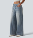 Blue Flower Denim