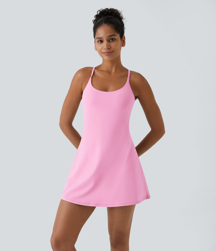 SoftlyZero™ Plush Backless Active Dress-Easy Peezy Edition - Nosegay