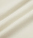 Mock-neck Long Sleeve Ruched Asymmetric Hem Thermal Casual Top - Lily White