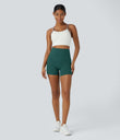 Halara UltraSculpt™ High Waisted Tummy Control Side Pocket Shaping Training Biker Shorts 5'' - June Bug