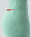 SoftlyZero™ Plush Backless Active Dress-Easy Peezy Edition - Honeydew