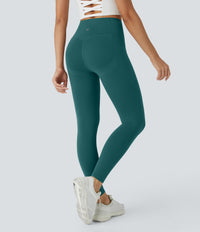 Halara UltraSculpt™ High Waisted Butt Lifting Tummy Control Pocket Shaping Workout Leggings - June Bug