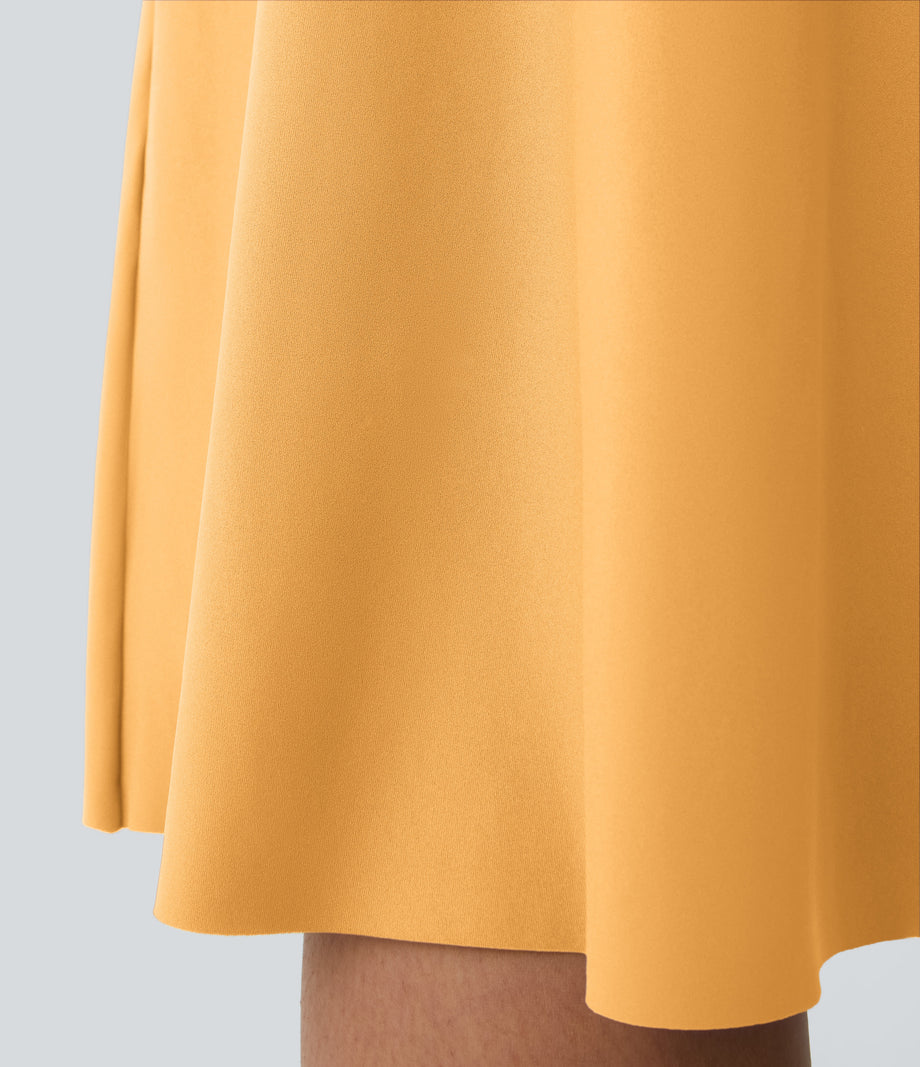 Everyday Midi Chill Dress-La Land - Warm Apricot