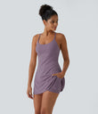 SoftlyZero™ Plush Backless Active Dress-Easy Peezy Edition - Tulip Purple