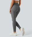 OneForm Seamless Flow High Waisted Booty Scrunch Leggings - Eiffel Tower