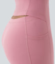 SoftlyZero™ Plush Backless Active Dress-Easy Peezy Edition - Lemonade Pink