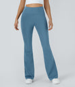 DayStretch High Waisted Pocket Flare Yoga Leggings - Light Azure