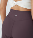 DayStretch Crossover Pocket Hem Wide Leg Yoga Pants-Smile - Dusky Evening purple