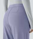 Halara Flex™ DayStretch High Waisted Pocket Work Flare Pants - Icelandic Blue