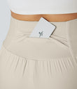 SoftlyZero™ Airy Super High Waisted 2-in-1  Cool Touch Yoga Shorts 5'' with Pockets-Longer Length - Rainy Day