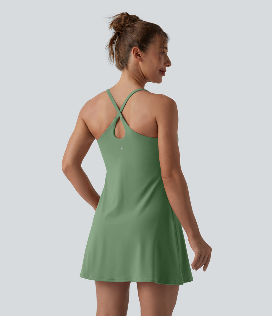 Softlyzero™ Plush Backless Active Dress-Easy Peezy Edition DD-F - Kashmir