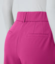 Halara Flex™ High Waisted Pocket Solid Work Tapered Pants - Fuchsia Fedora