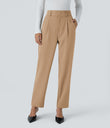 Halara Flex™ High Waisted Pocket Solid Work Tapered Pants - Cartouche