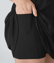 SoftlyZero™ Plush Backless Active Dress-Longer Length-Easy Peezy Edition - Black