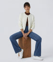 Halara Flex™ High Waisted Pockets Washed Casual Bootcut Jeans - Royal Blue Denim