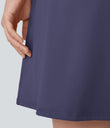 SoftlyZero™ Plush Backless Active Dress-Longer Length-Easy Peezy Edition - Peacoat