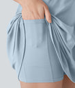 SoftlyZero™ Plush Backless Active Dress-Longer Length-Easy Peezy Edition - Baby Blue