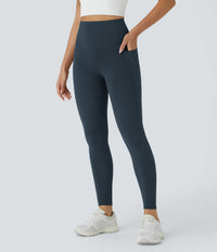 Halara UltraSculpt™ High Waisted Butt Lifting Tummy Control Pocket Shaping Workout Leggings - Carbon